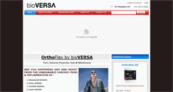 Desktop Screenshot of myorthoflex.com